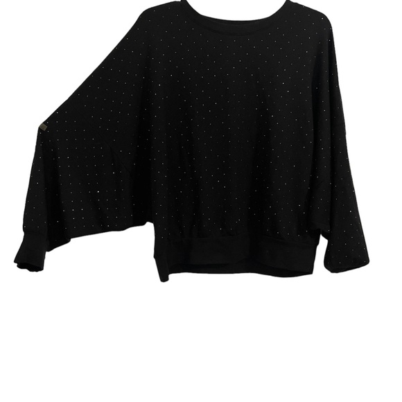 Black velour top - Picture 3 of 3